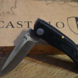 Castillo Torre C3 Midnite Black Micarta B2 knives for sale